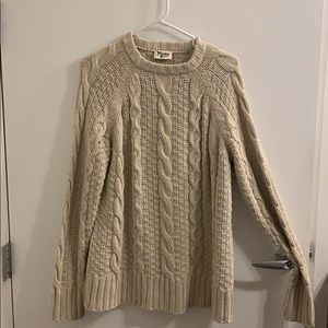 Show Me Your Mumu Women's Clark Cable Knit Sweater